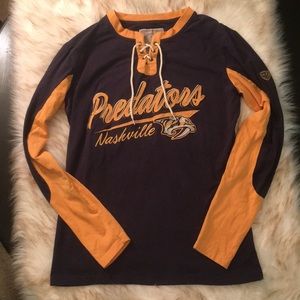 Nashville Predators Ladies Long Sleeve